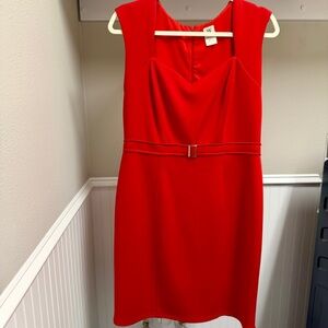 Red Sleeveless Dress - perfect for Christmas